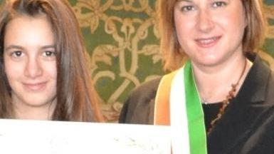 Mattarella premia l’alfiere Sara Brognara