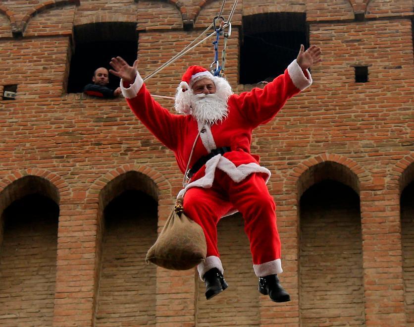 Babbo Natale al castello