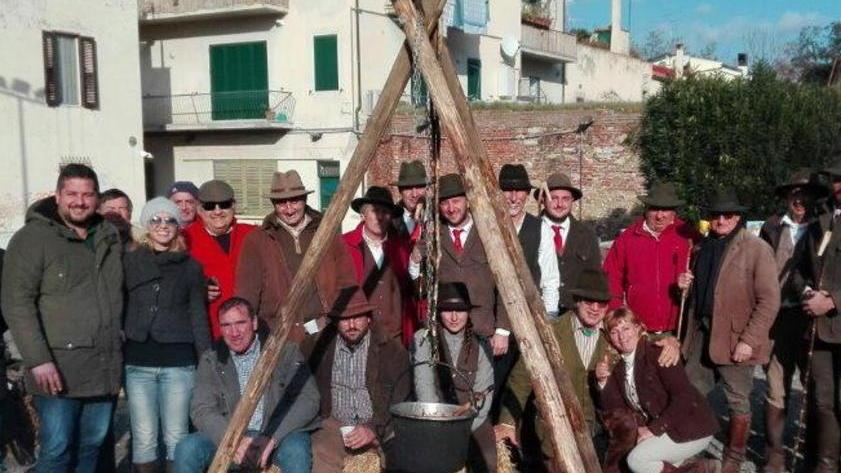 Ecco il bivacco dei cowboy dei noantri