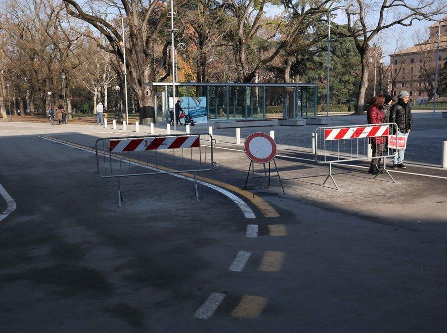 Viale Allegri riapre al traffico 