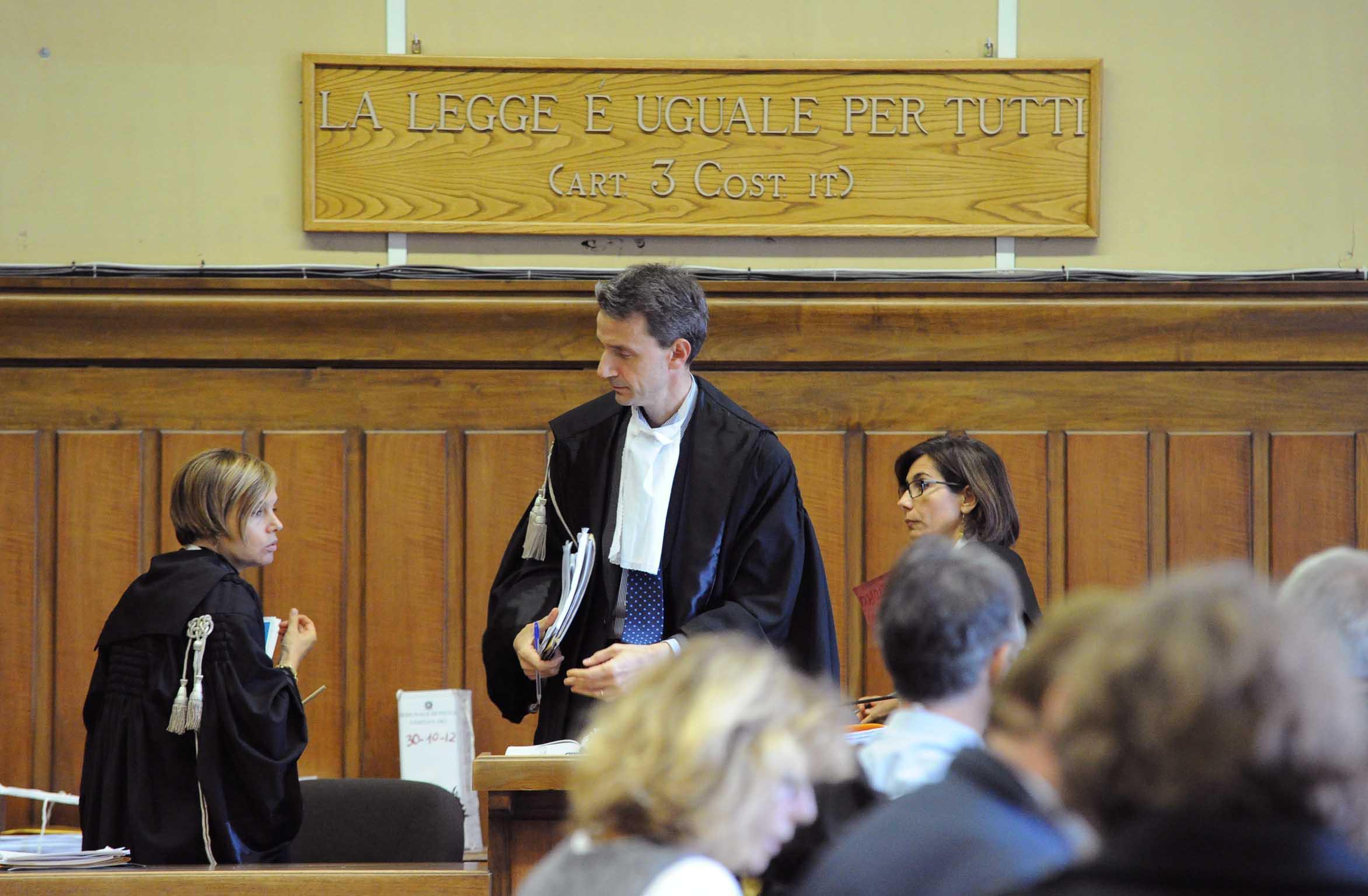 Il giudice Luca Gaspari