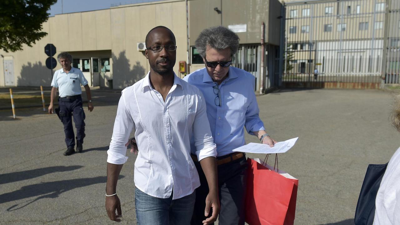 Rudy Guede, unico condannato nel processo per l'omicidio di Meredith