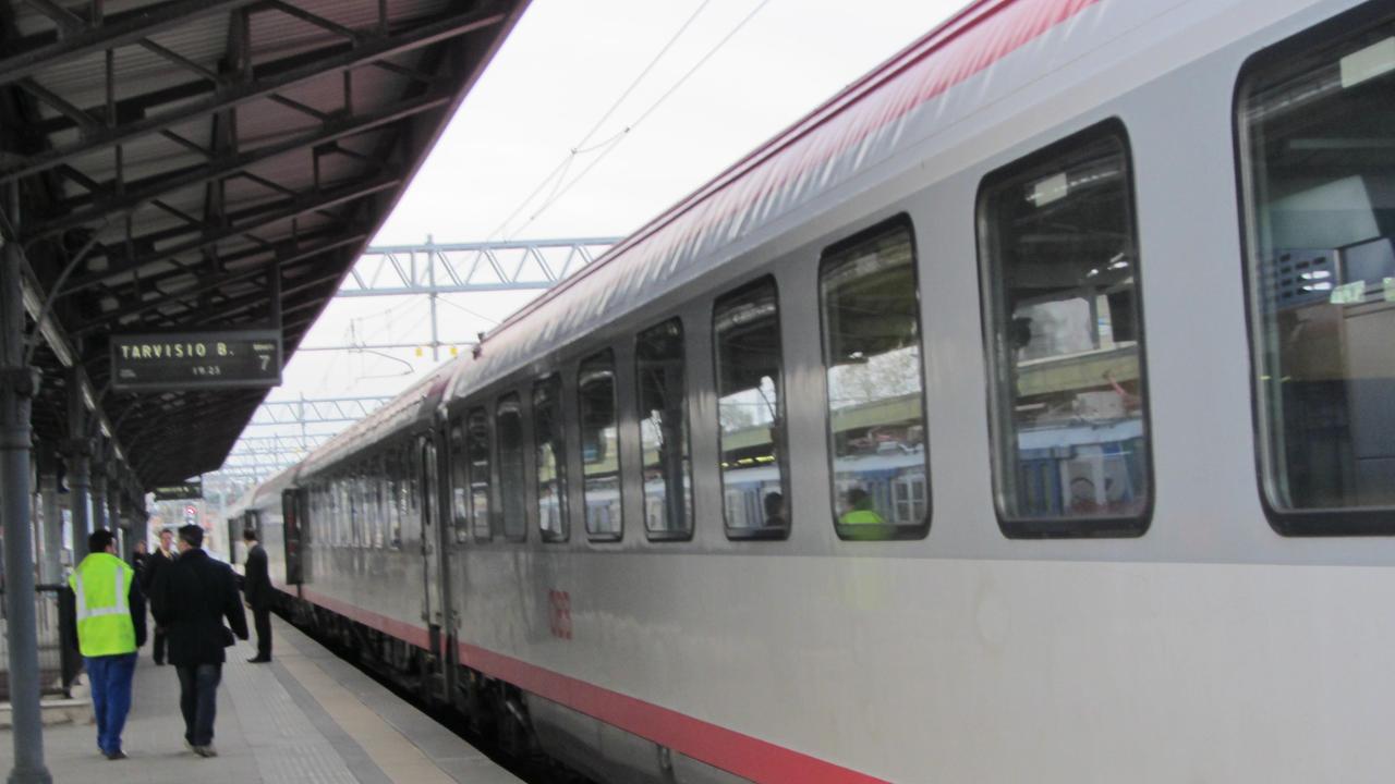 La stazione al confine italiano di Tarvisio