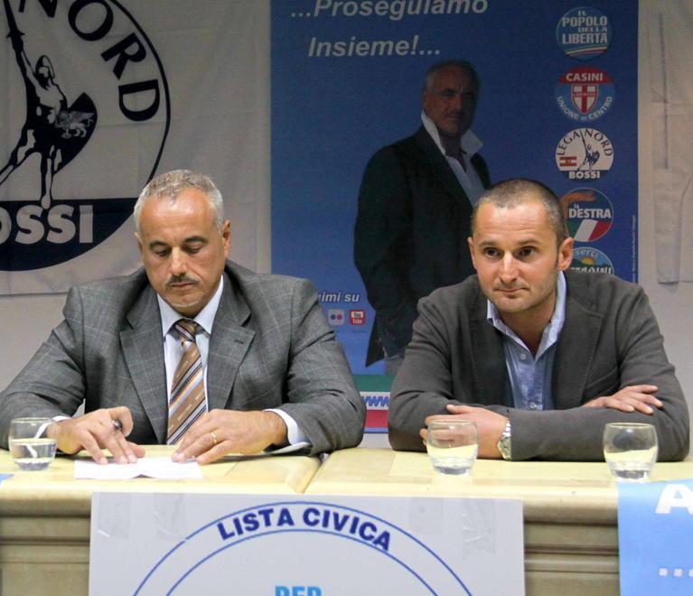 Marco Daddio (a destra) con Alberto Matteucci
