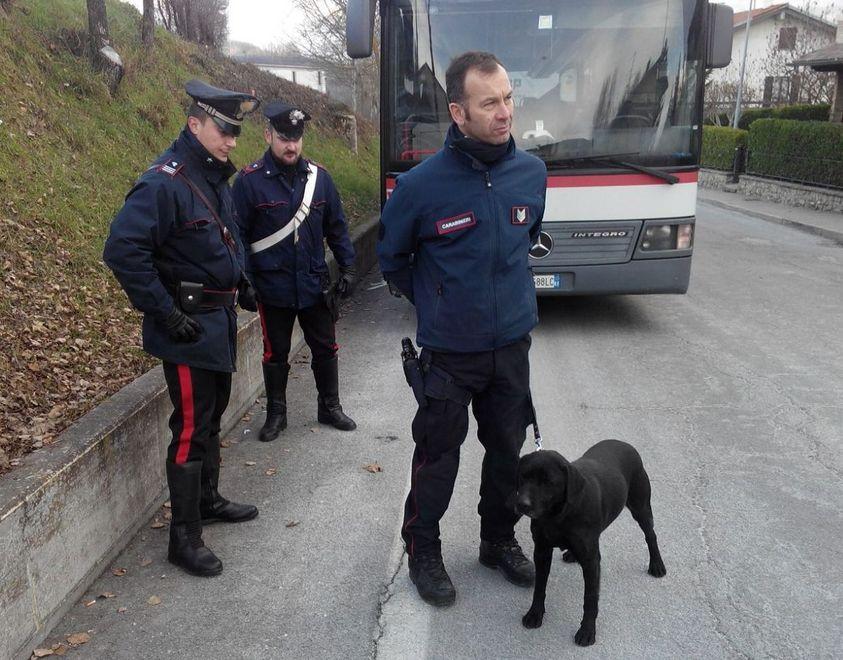 Castelnovo Monti: spinello nello zaino, studente finisce nei guai 