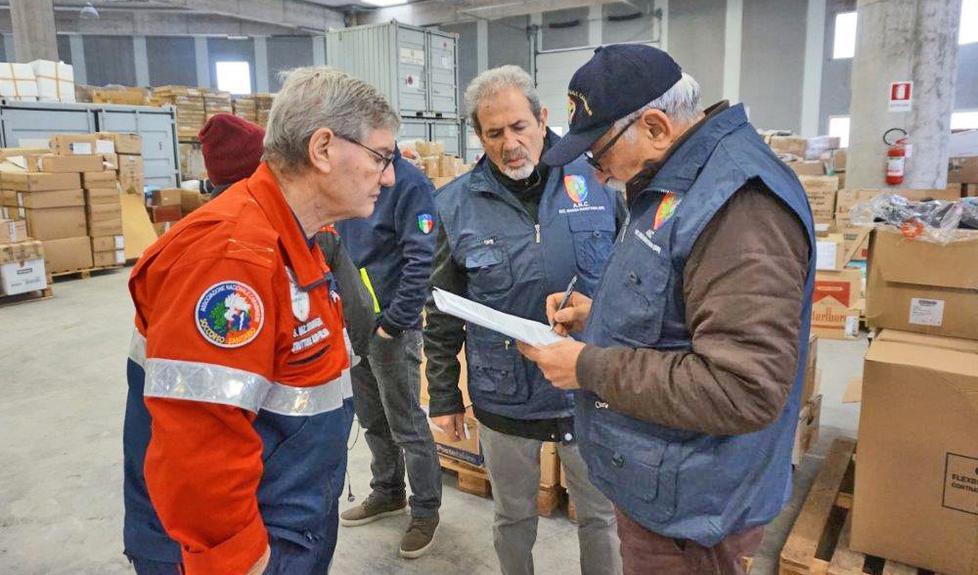Aiuti per i terremotati 