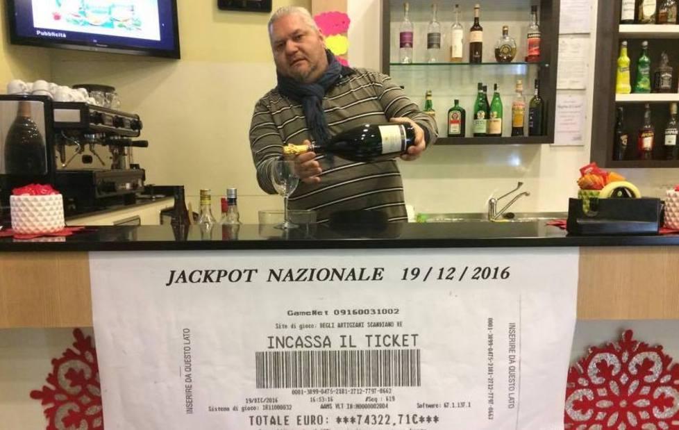 Vincita da 75mila euro al “Regina” 