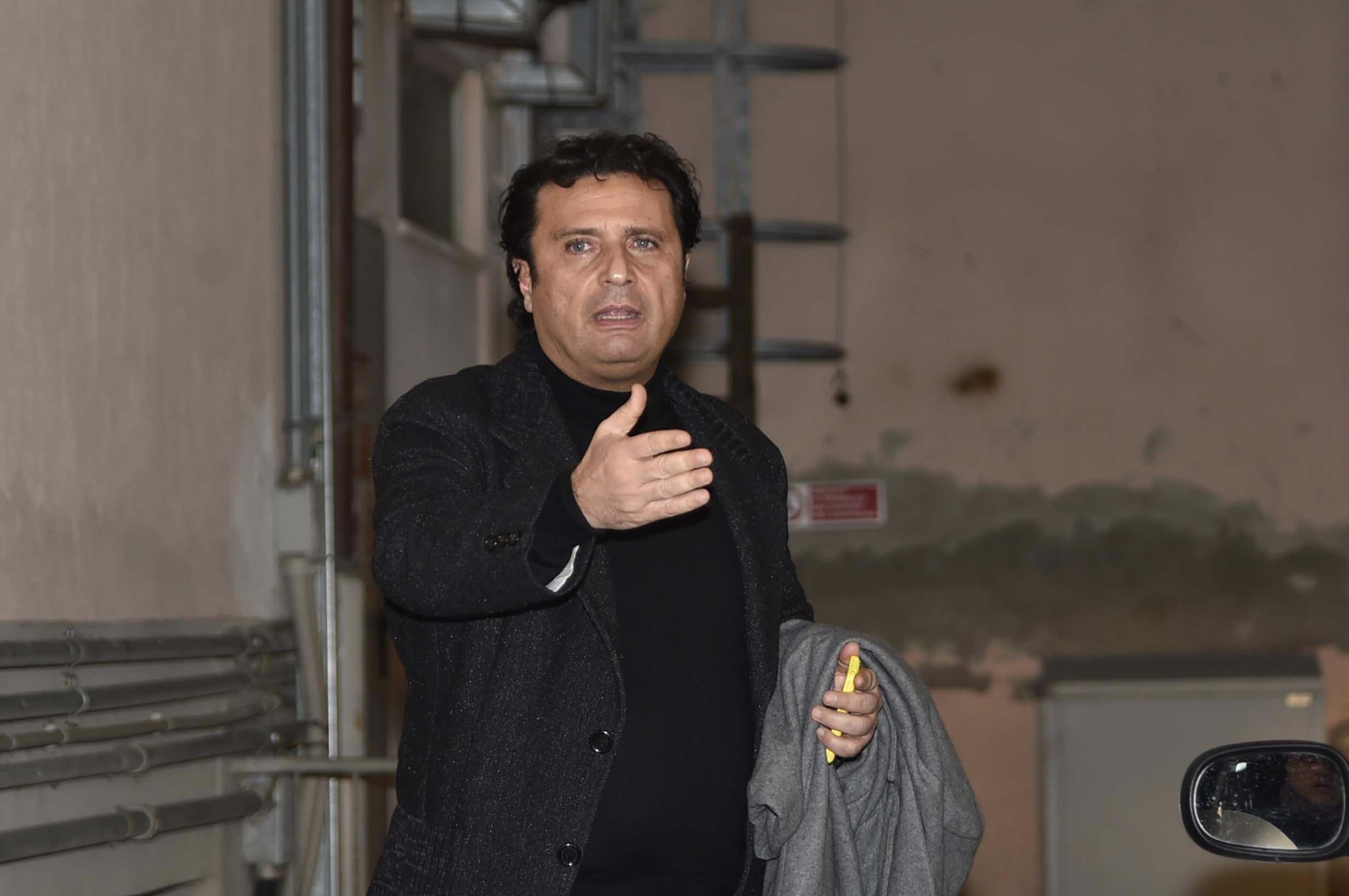 Francesco Schettino all'epoca del processo di primo grado per il naufragio (foto Bf)
