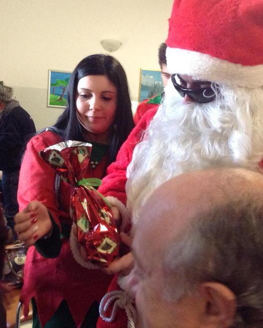 Natale con gli anziani e con i bambini