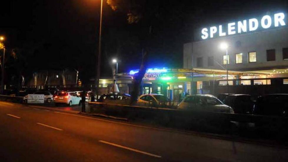 Un tratto di strada davanti alla Multisala Splendor