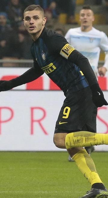 Inter irresistibile la Lazio va a picco Doppietta di Icardi 