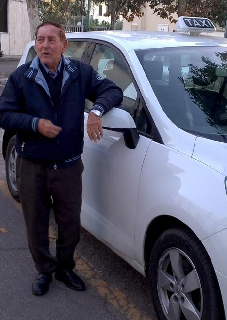 Addio al decano dei tassisti sardi Pinuccio Barbera