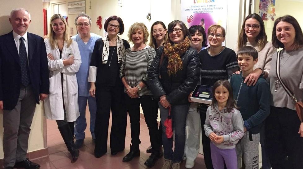 “Remare” regala un iPad alla Reumatologia pediatrica 
