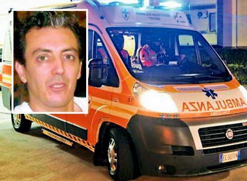 Muore a 48 anni autista soccorritore sulle ambulanze 