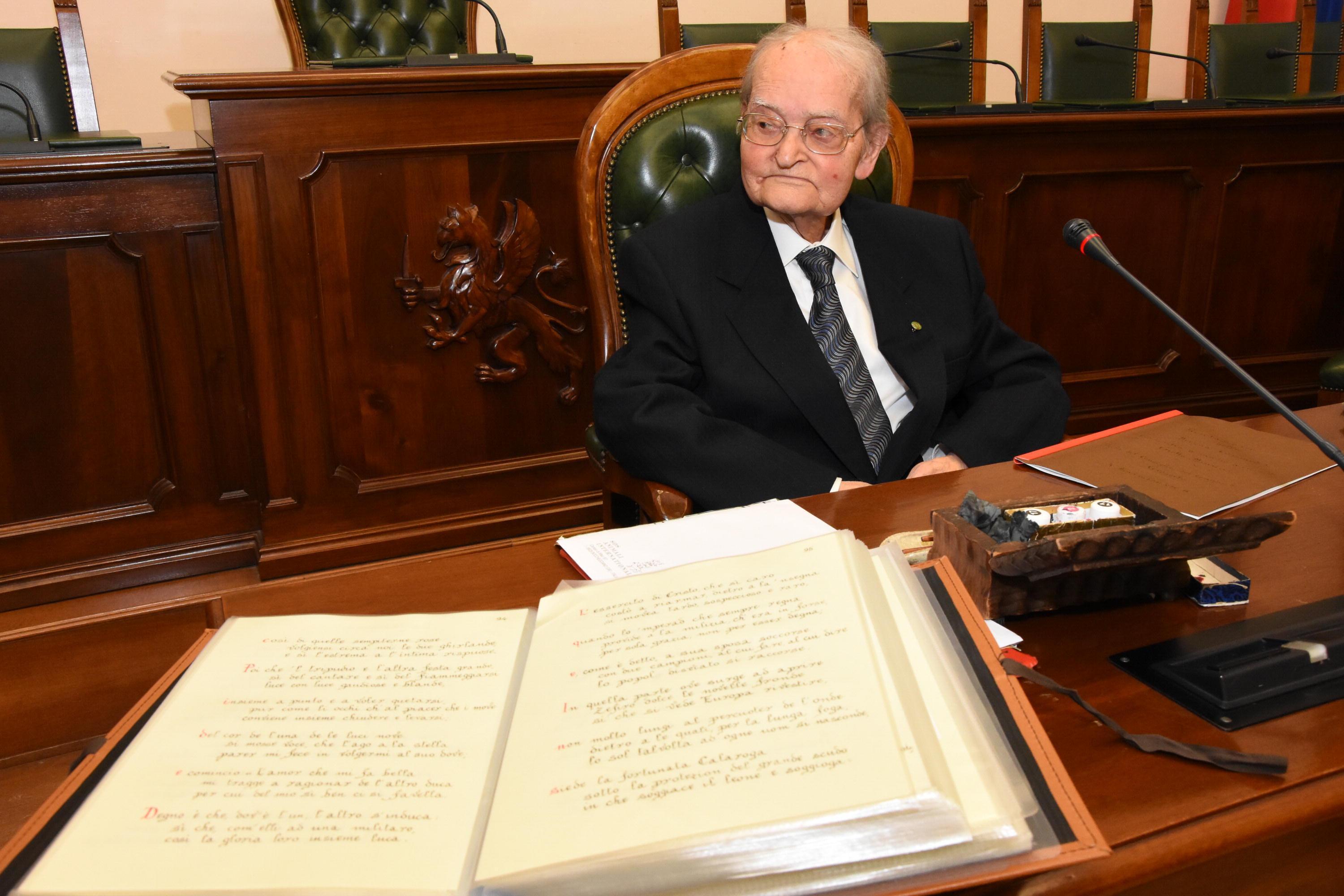 Giotto Minucci (foto agenzia Bf)