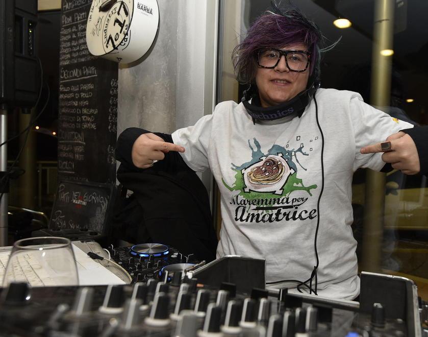 Chris dj, alias Cristiana Tozzi (foto Agenzia Bf)