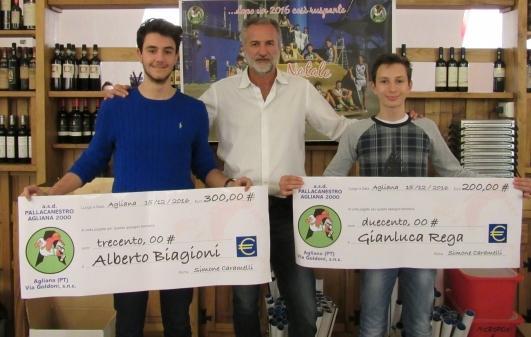 Sport e scuola, premiati due studenti 
