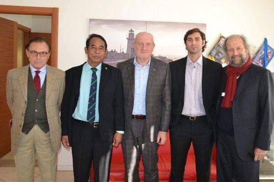 L’ambasciatore del Myanmar in visita