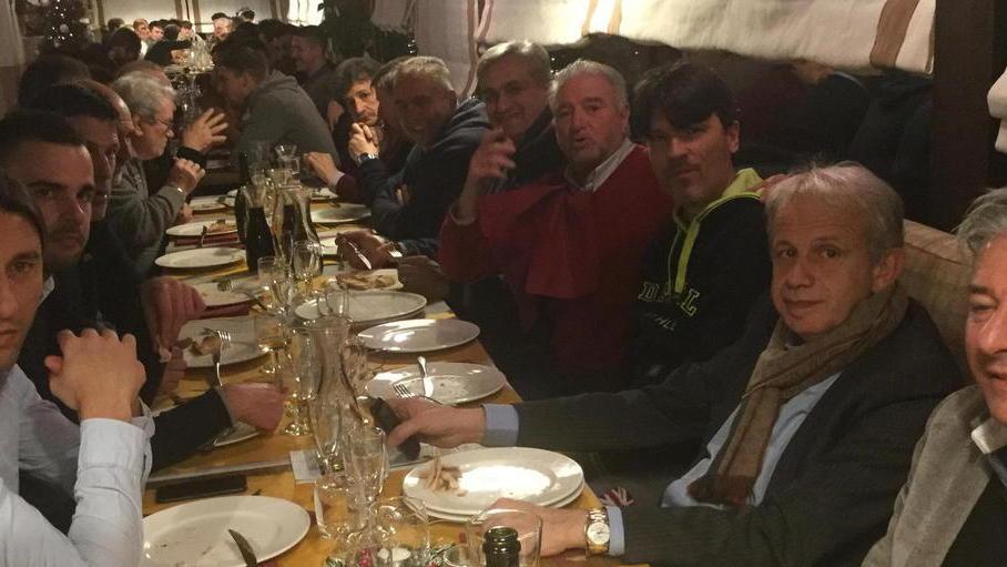 GhiviBorgo in pizzeria per unire le forze