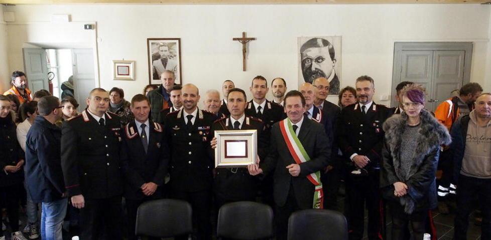 I carabinieri cittadini onorari del Comune di Licciana Nardi 