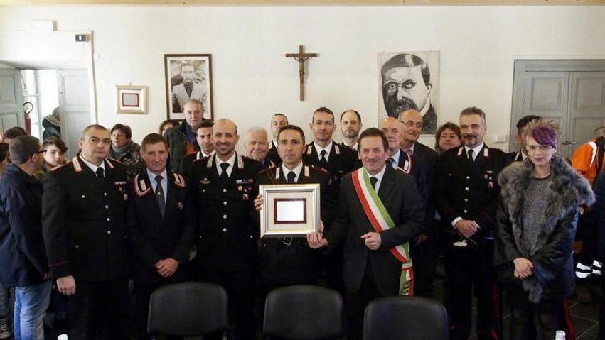 I carabinieri cittadini onorari del Comune di Licciana Nardi