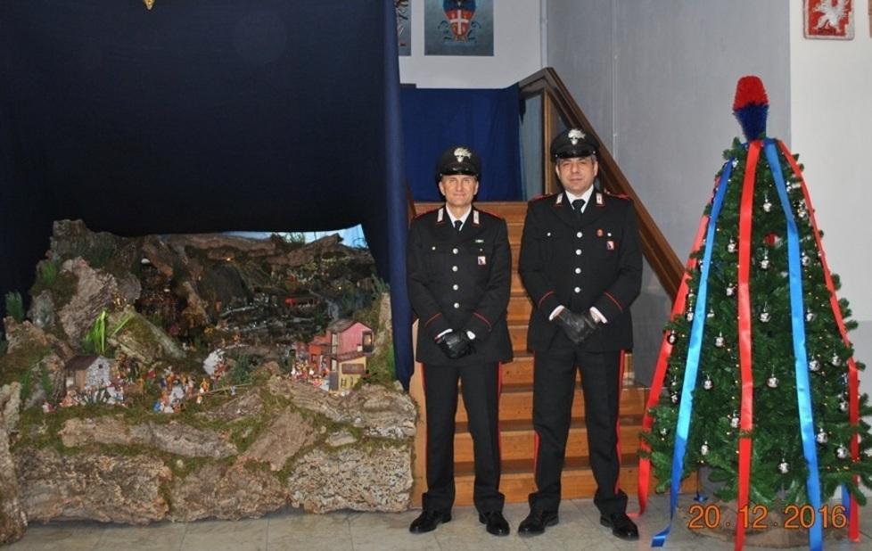 Natività artigianale nel Comando 