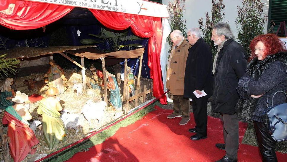 Un presepe simbolo della lotta ai tumori