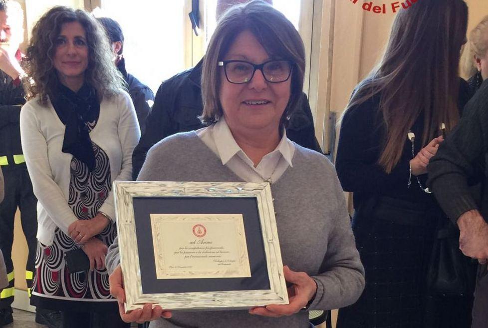 Anna Maria al traguardo della pensione dopo 38 anni 