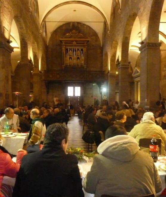 In San Pietro Somaldi una tavola per 250 