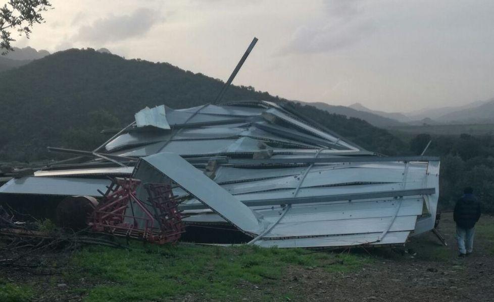 L’azienda di una coop devastata dal nubifragio 