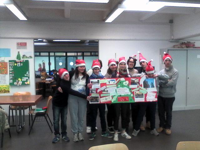 Gli studenti del liceo Rodari