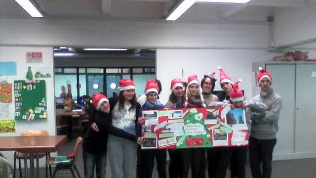 Gli studenti del liceo Rodari