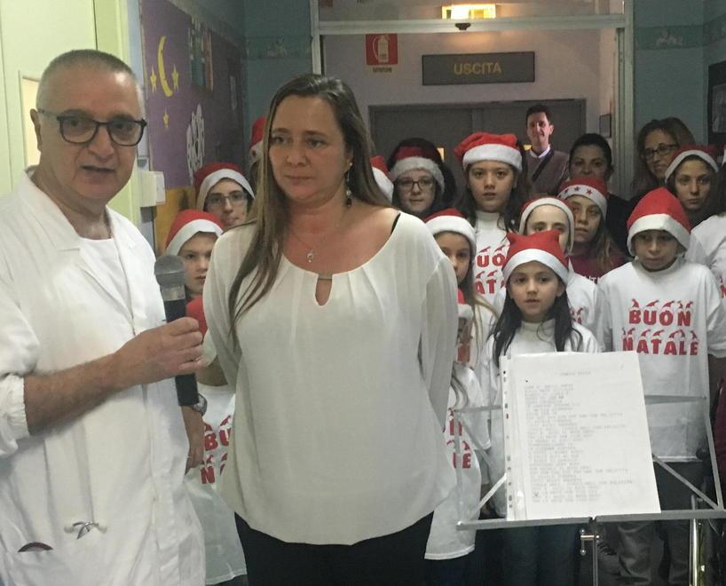 La festa in pediatria e il pranzo solidale per donare un sorriso 