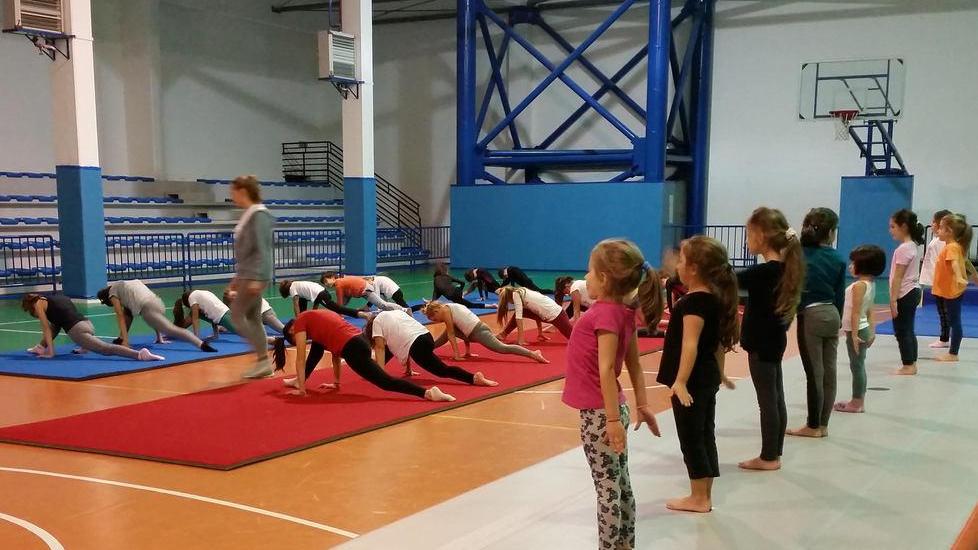 È arrivato l’air track per la ginnastica artistica