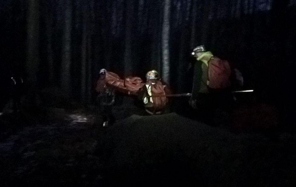 Soccorsa una 35enne caduta sul ghiaccio durante una gita