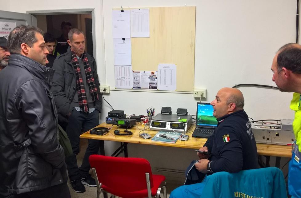 Inaugurata la sala radio emergenze 