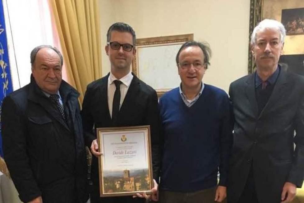 Riconoscimento per i successi di Davide Lazzeri