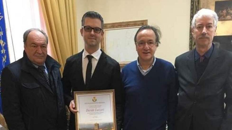 Riconoscimento per i successi di Davide Lazzeri