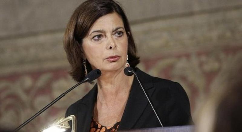 La presidente della Camera dei Deputati, Laura Boldrini