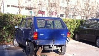 La Panda abbandonata