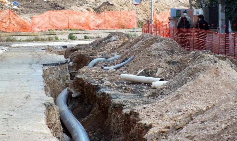 Sarà ampliata la rete fognaria 