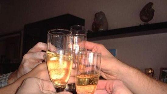 Tutto pronto nei locali per il brindisi di fine anno