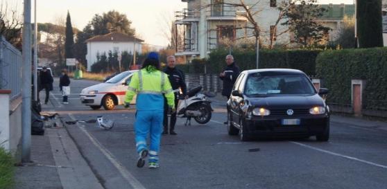 Il luogo dell'incidente
