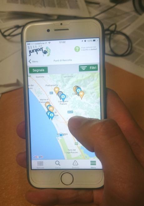 Con il telefonino diventa più facile differenziare i rifiuti 