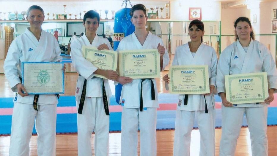 I Samurai crescono: dieci promossi agli esami di fine anno