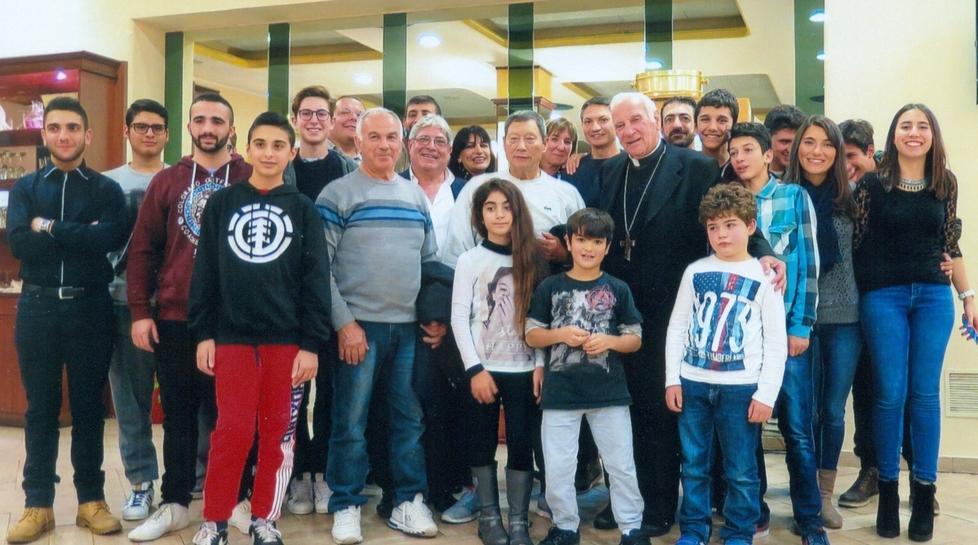 Sassari festeggia Hiroshi Shirai 