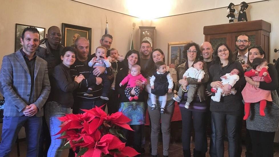 Grande festa per i neonati di Codrongianos