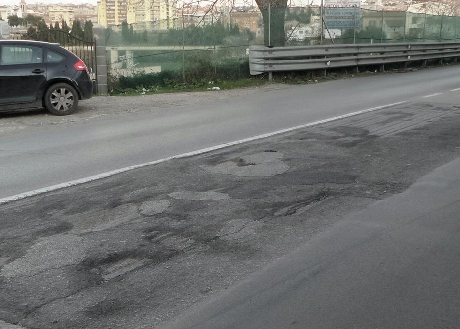 La “grattugia” in viale Porto Torres