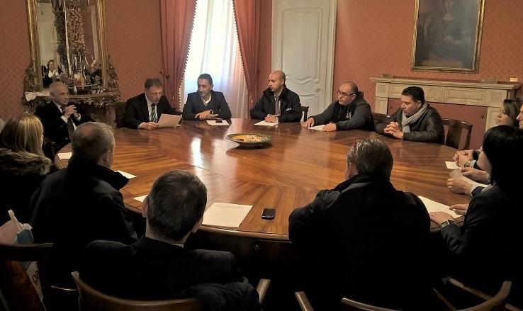 In Comune giurano i ferrovieri dell’Arst