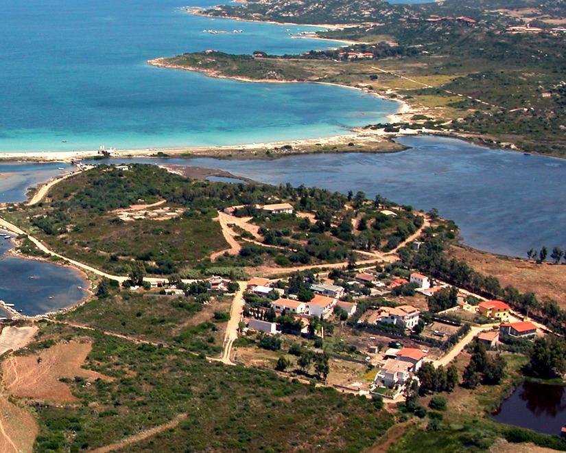 Una veduta di Costa Turchese e, in primo piano, Murta Maria